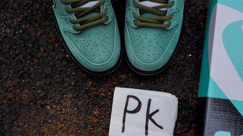 Pk God Sb dunk green lobster retail materials ready to ship